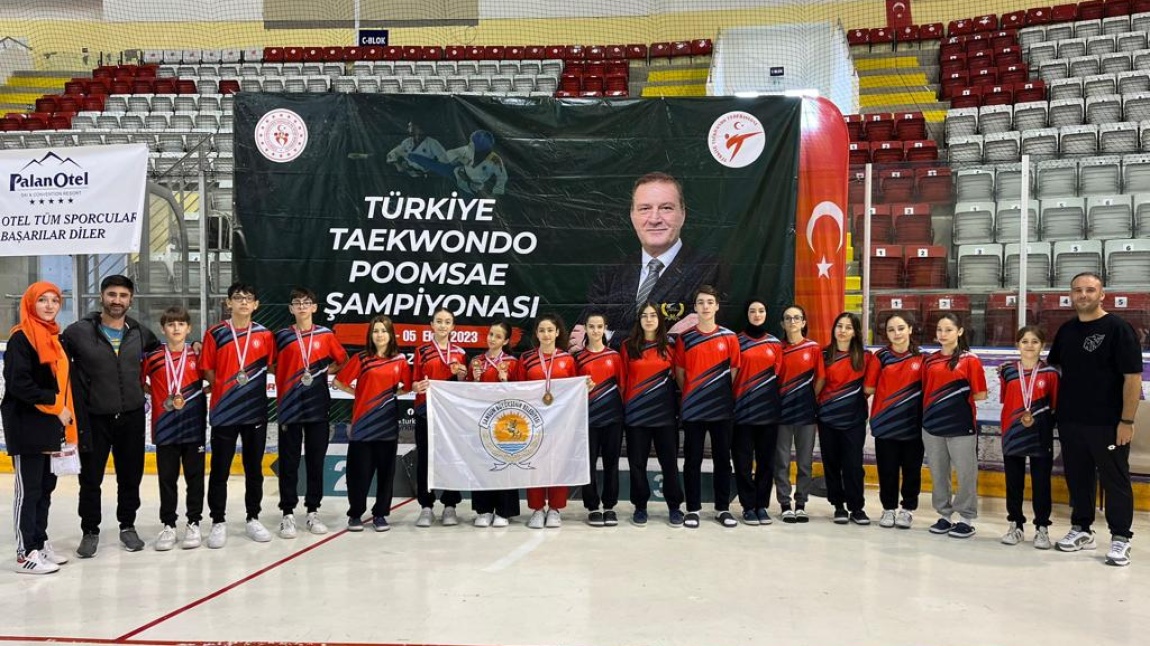Taekwondo Poomse de Türkiye 3. sü Olduk